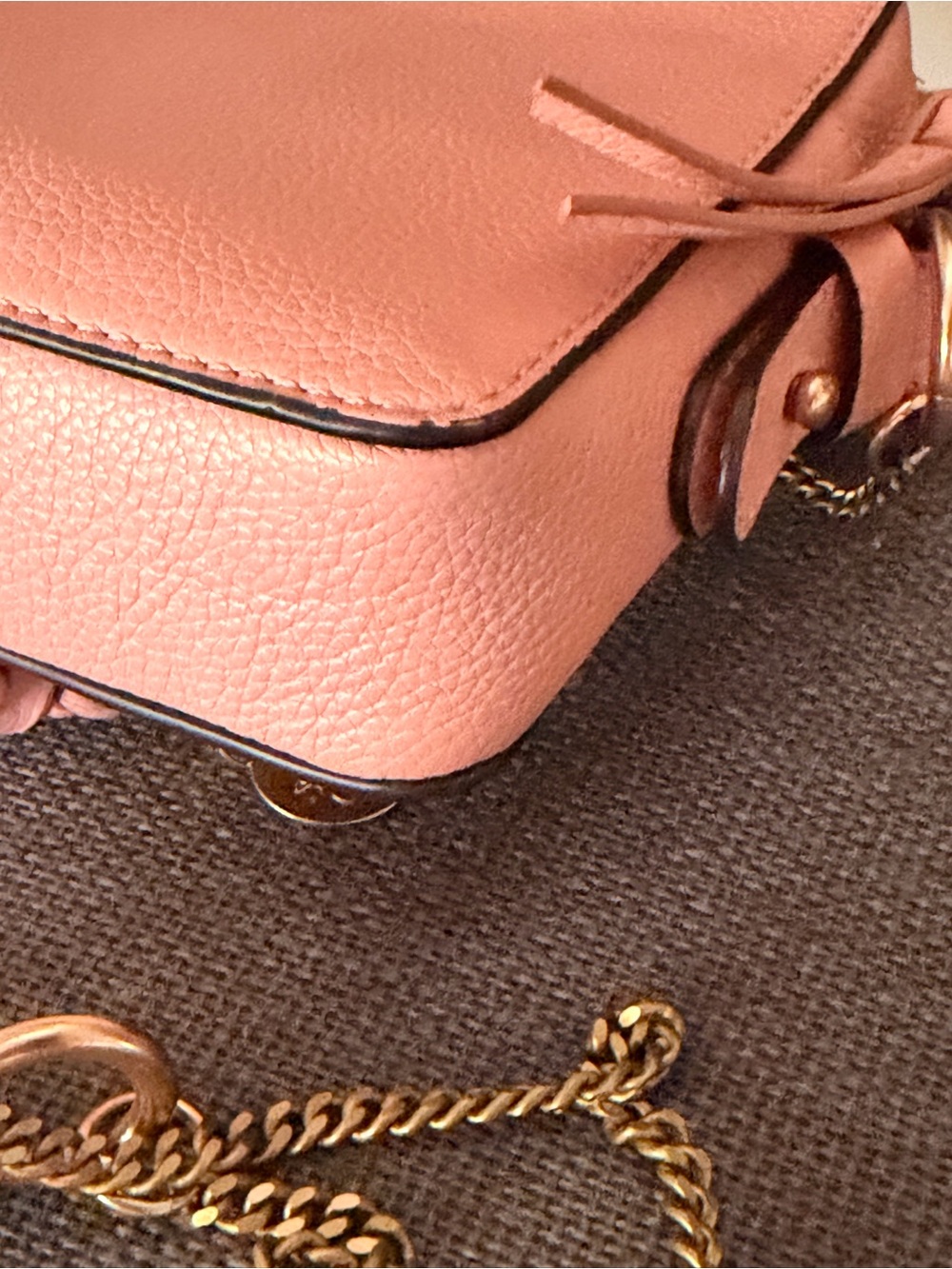 See by Chloe Joan Camera Bag, Pink Suede - Picture 7 of 11